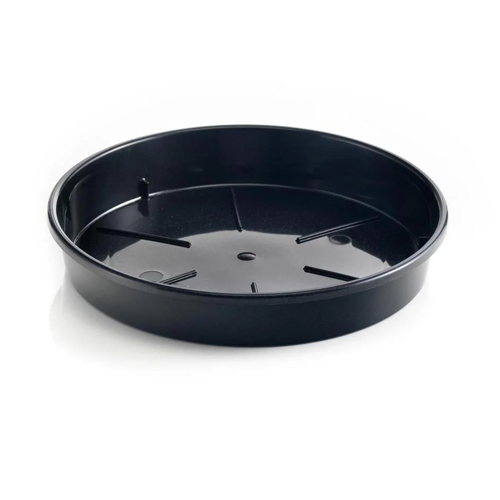Teraplast Sottovaso In Vetro Trasparente – Piatto Portavaso Rotondo, Elegante, Diametro 20 Cm - 2