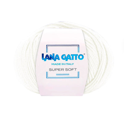 Gomitolo 100% Pura Lana Vergine Merino Extrafine, Lana Gatto Linea Super Soft - Tonalità Marrone