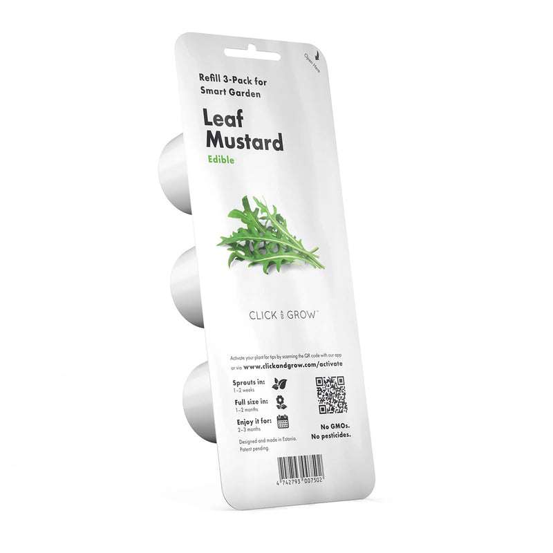 Click and Grow Mustard Leaf Capsules - Pack of 3