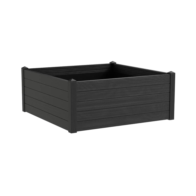 Fioriera quadrata 100 cm colore antracite