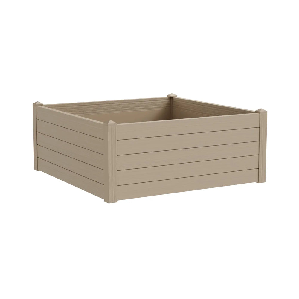 Teraplast Quadro Venete Alto Mülltonne – 40x40x65 Cm, Anthrazit, Einwandig, Kunststoff