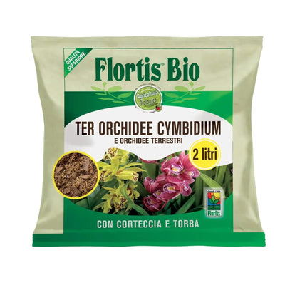 Terriccio per Orchidee Cymbidium - Sacco da 2 Litri