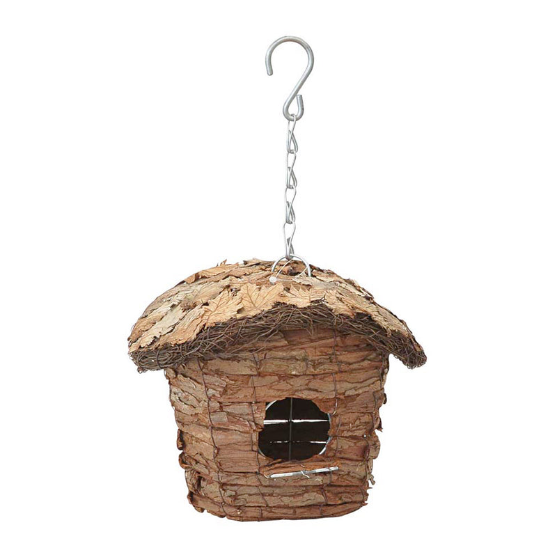 Verdemax - Roof birdhouse with leaves 
