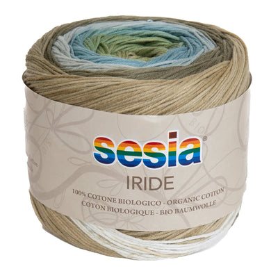 Gomitolo 100% Cotone biologico, Sesia Iride - Fantasia