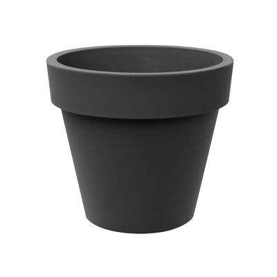 Vaso tondo Standard One colore antracite