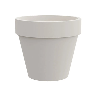 Vaso tondo Standard One colore bianco