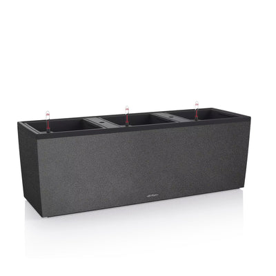 Lechuza - TRIO STONE Outdoor planter with integrated self-watering system