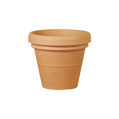 Vaso Doppio bordo Teraplast colore anticato