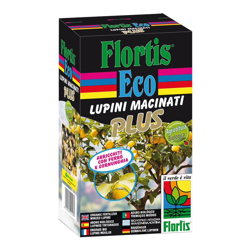 Flortis - Lupini Macinati Plus BIO - 800g