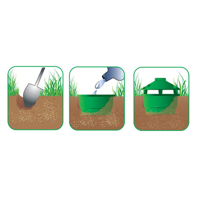 Flortis Snail trap - For catching snails and slugs in the vegetable garden or in the garden