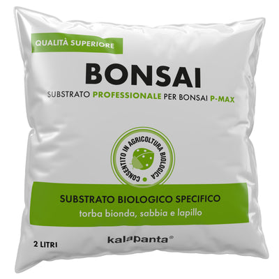 Kalapanta - Terriccio Bonsai P-MAX - Sacco da 2 Litri