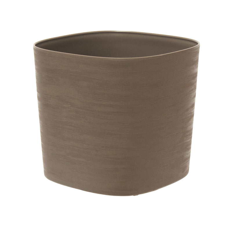 Vaso Design Kalapanta Ecosostenibile 100% Plastica Riciclata con Terriccio per rinvaso e Riserva d&