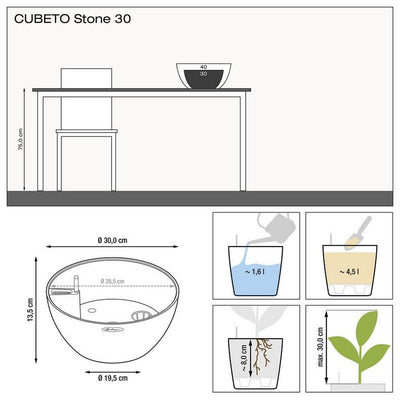 CUBETO Stone 30 ambientata