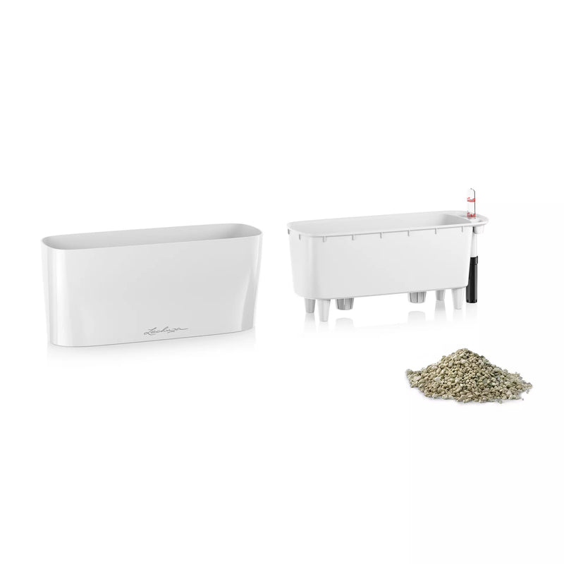 Lechuza - DELTA 10 e DELTA 20 Vaso da tavolo con sistema di auto irrigazione