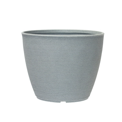 Duna - Round vase in 100% recycled plastic