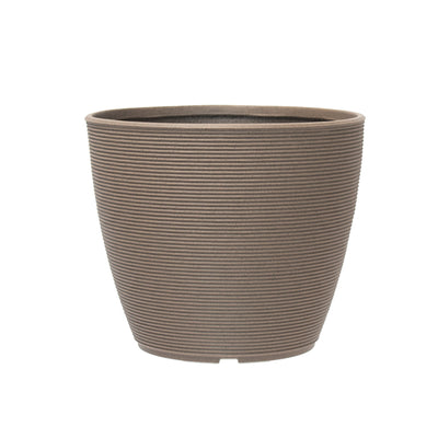 Duna - Round vase in 100% recycled plastic