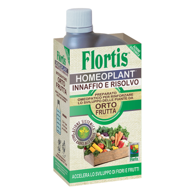 Flortis - Homeoplant Preparato omeopatico per orto e frutta - 750ml