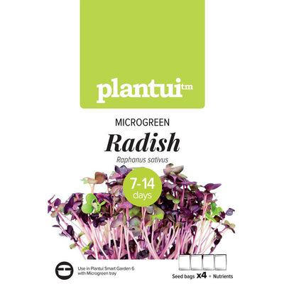 Microgreen Ravanello - Coltivabili con il vassoio MICROGREENS per Smart Garden Plantui 6