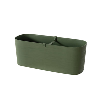 Paros 50 - 100% recycled plastic planter with water reserve