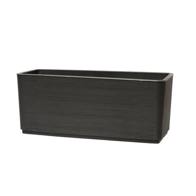 Sinai 98 - Rectangular planter in 100% recycled plastic