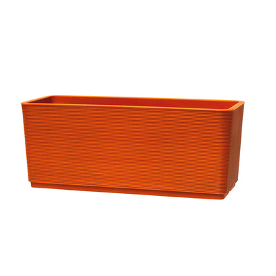 Sinai 98 - Rectangular planter in 100% recycled plastic