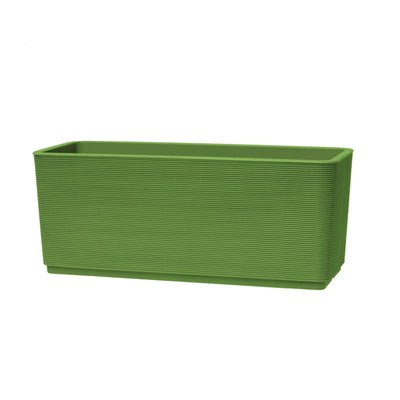 Sinai 98 - Rectangular planter in 100% recycled plastic