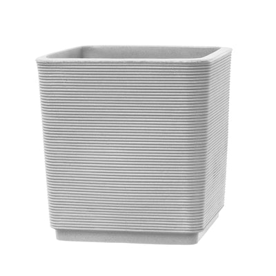 Thar - Vaso quadrato in plastica 100% riciclata