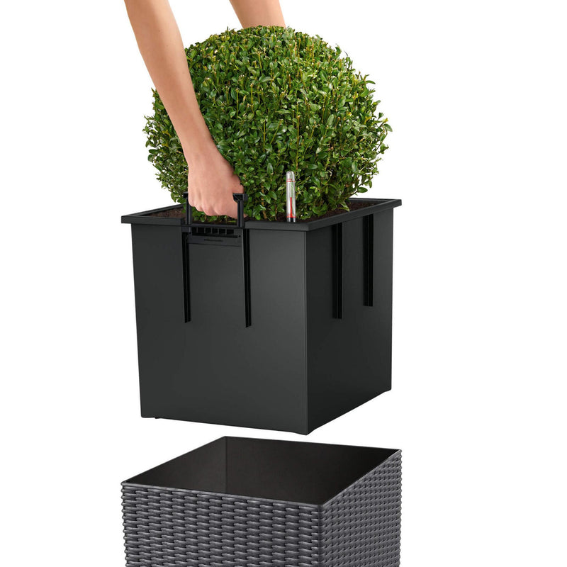 Lechuza - CUBE Cottage Outdoor planter with self-watering system