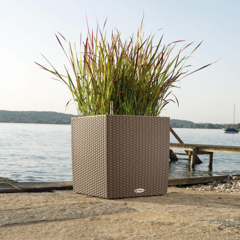 Lechuza - CUBE Cottage Outdoor planter with self-watering system