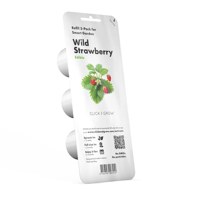 Click and Grow Wild Strawberry Capsules - Pack of 3