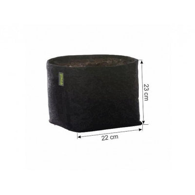 gronest-fabric-pot-11L-dimensioni