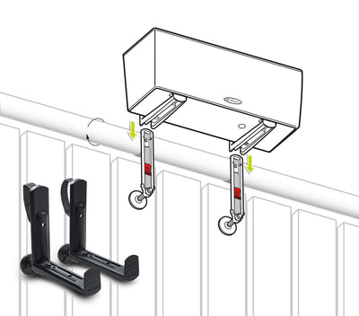 Lechuza - BALCONERA Stone Fioriera con sistema di irrigazione integrato