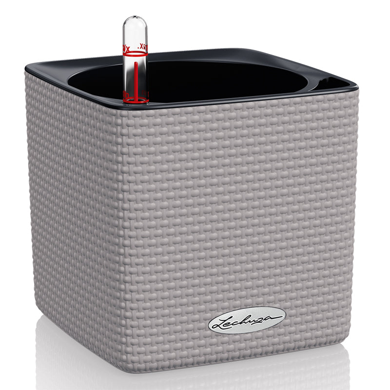 Cube Color Lechuza - Bellissimo vasetto di design con sistema di auto irrigazione