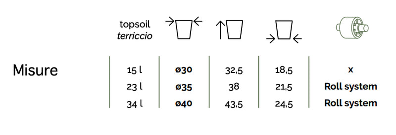 Time - Vaso in plastica 100% riciclata