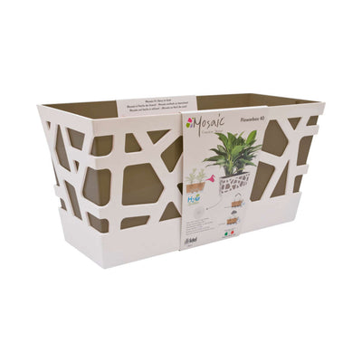 Mosaic Flowerbox 40 Idel - rectangular planter