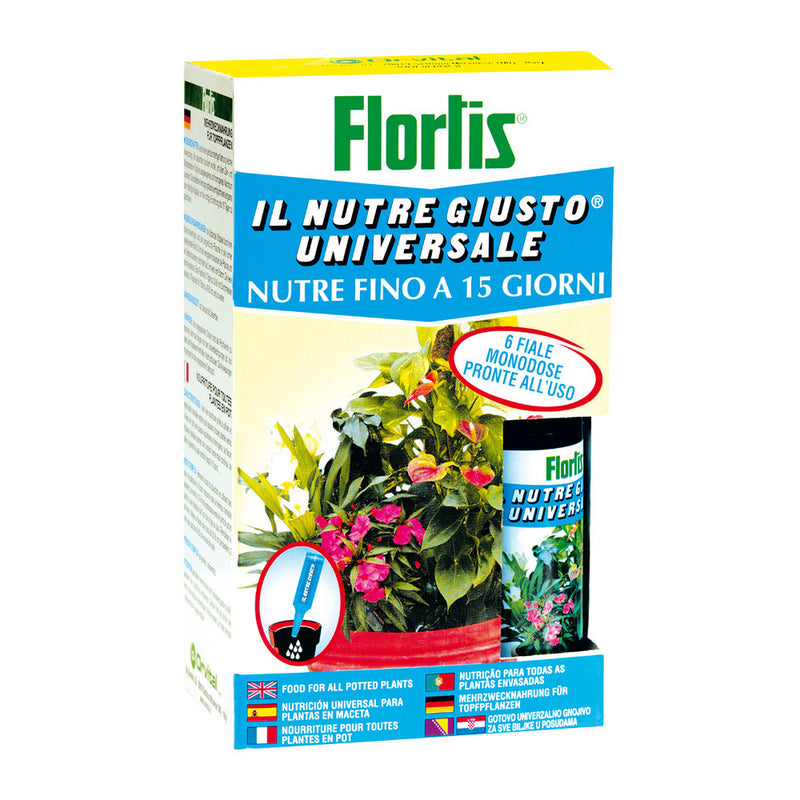 Flortis Il Nutre Giusto Universale - 6 Fiale da 35ml