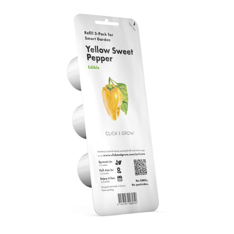 Click and Grow Sweet Yellow Pepper Capsules - Pack of 3 pcs