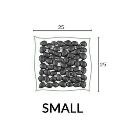 RE-Pebbles Teraplast sassi emerald in plastica riciclata - S