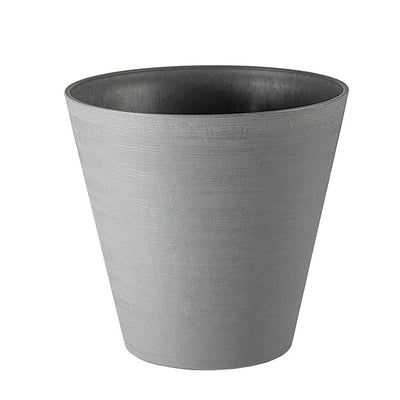 RE-Pots Hoop Teraplast vaso in plastica riciclata - grigio