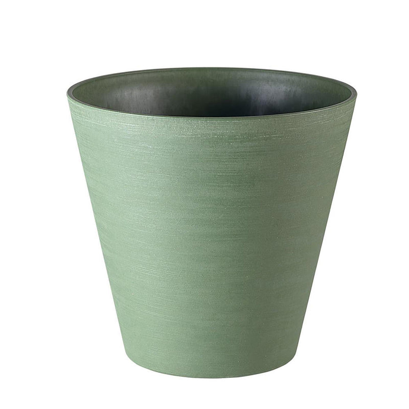 RE-Pots Hoop Teraplast vaso in plastica riciclata - verde