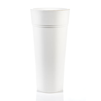 Stem Teraplast vaso rotondo 14 litri - Bianco
